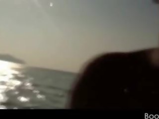 Beguiling amateur taking a swim gets fucked underwater