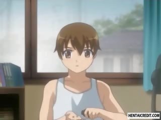 Hentai i dashur në rroba banje merr analed jashtë