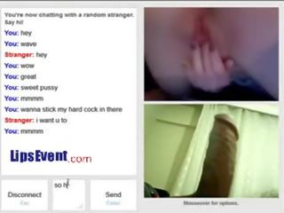 Bending Over To Masturbate On Private Chat