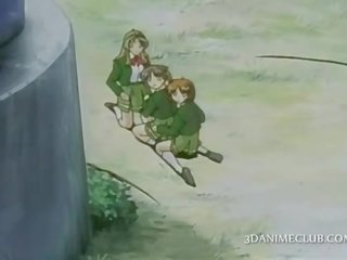 3d anime movie birleşmek of desiring inviting schoolgirls