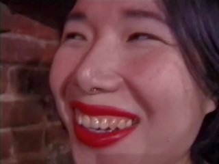 Asia dominatrix sluts setrap a buddy with a small kontol