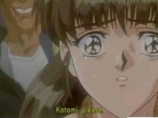 Abgeseilt anime wird squeezed sie titten