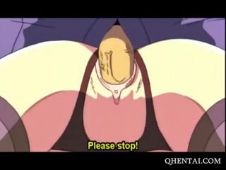 Chained Hentai Teen Slit Filled With Toys