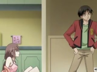 Hentai i ri grua merr të saj rroba i grabitur larg