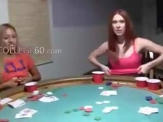 Young girls porno on poker night