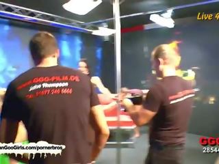 Němec něco lepkavého holky: obrovský bukkake pro aymie, cony