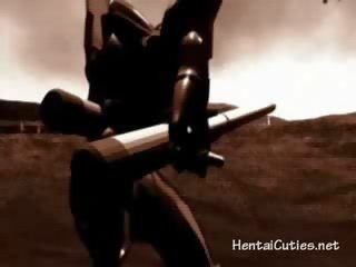 Excitat hentai tarfa inpulit de aliens
