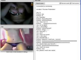 Chatroulette #88 desiring daughter close-up masturbates