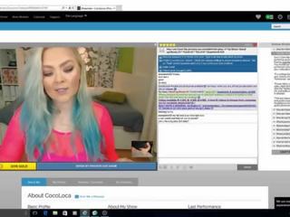 Valtava tissi camgirl rakastaa rasva mulkku - camgirlstalk.com