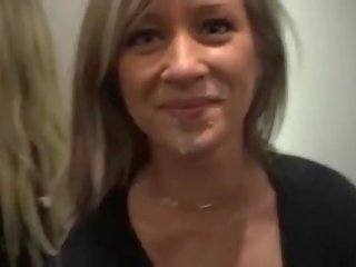 Teen Giving Blow Job In H&m Changing Room