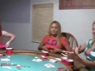 Young babysitters sikiş on poker night