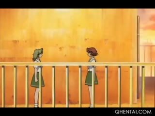 Hentai sex clip Doll Gets Snatch Nailed And Toyed From Behind