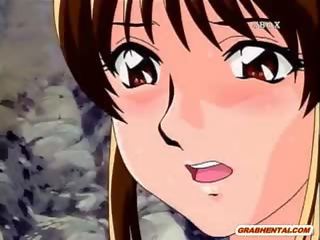 Bigboobs hentai wird massage im die strand