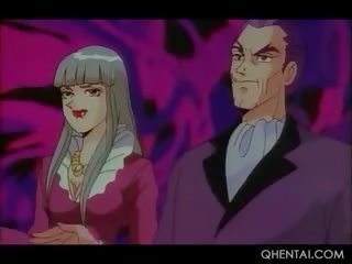 Hentai goddess Pussy Fisted Hard By A Tramp In Gangbang