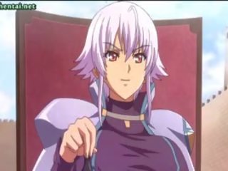 Anime Princess Gets Cum Load