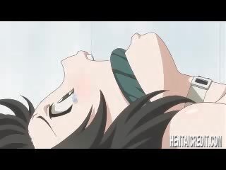 Tied up toon mistress gets fucked