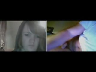 Damsel Watches lad Jerk Off His Small peter