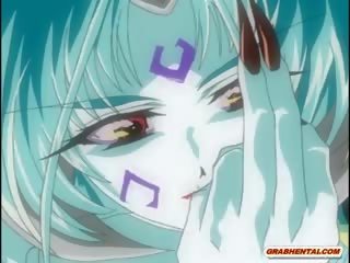 Hentai lassie Caught And Licked Magician Anime
