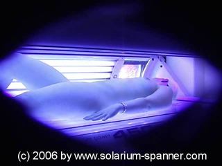 Solárium voyér spannt im solárium