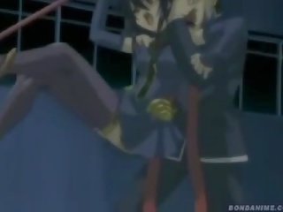 Undercover superhero girls gets captured randy