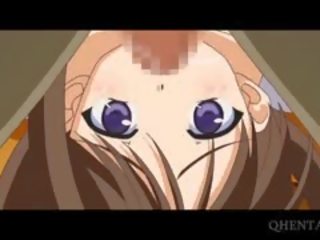 Hentai young lady Bent Over A Chair And Fucked