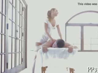 Sweet drilling of tremendous babe's wet crack
