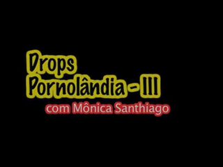 Monica santiago enfiando banan no cãº