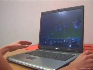 Saçly pecker rams dar göt