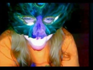 Masked dalagita pagkinang malaki suso sa chatroulette