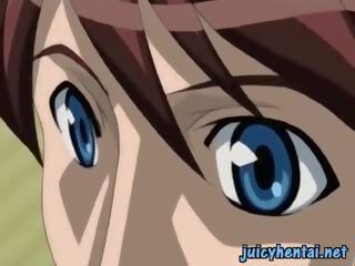 Incatenato hentai bellezza cumming