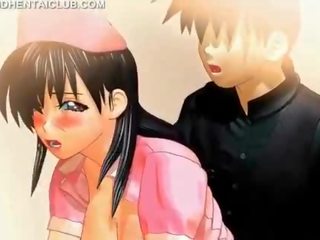 Hentaý anime getting künti sikilen squirts all over