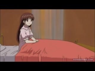 Armas hentai anime adolescent masturbeerib ja siis pumbatakse