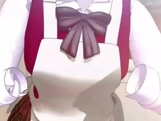 Anime 3d anime diva plays sex games on the pc