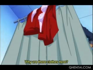 Hentai dashnor në i madh cica i kapuri masturbim merr fucked nga