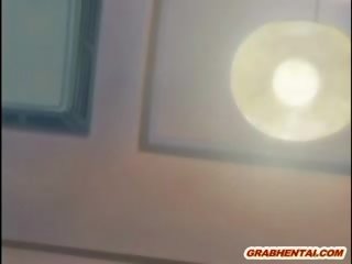 Mahirap komika may kaakit-akit bigtits makakakuha ng licked at malalim poked puke