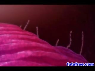Tentacled hentaý feature fucked hard