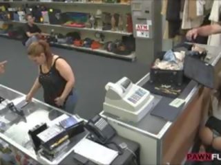 Stewardess Pawns Her Pussy And Screwed To Earn Extra Money