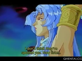 Svázaný nahoru hentai roztomilý princes převzetí netvor manhood v kočička