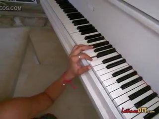 Randy Teen Adrian Maya Blows A Huge prick