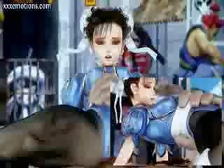 Animeeritud saamine tema tussu hammered