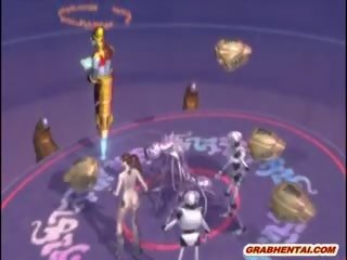 3d hentai dostane ant netvor v prdeli
