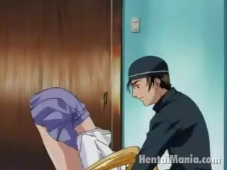 Pigtailed bionda hentai