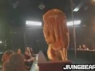 Small tit blondinka betje eje sucks a big prick