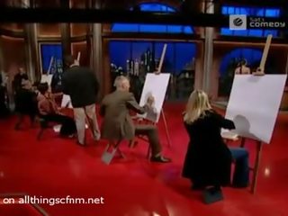 Одягнена жінка голий чоловік оголена drawing - harald schmidt vid
