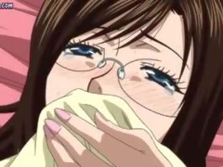 Beguiling anime meeldima naine seljas tohutu dong