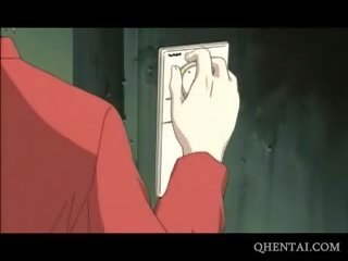 Anime x rated clip Slave Licked In Fucked In 3some