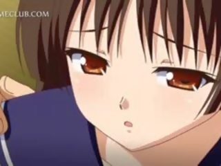 Pidh e lagur hentai i ri femër duke i shkëlqyer gojore i rritur film