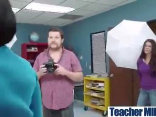 (peta jensen) uly emjekli mugallym bang in gyzykly sikiş film scene with student video-24
