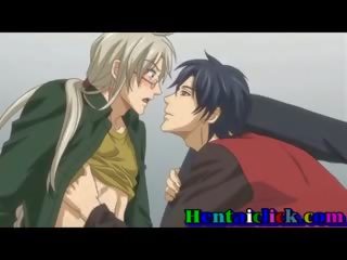 Hentai gejs zīle licking un manhood nepieredzējošas akts