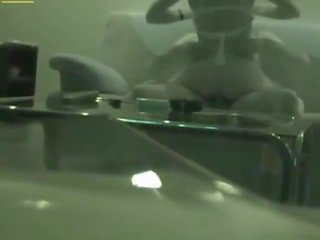 Fucking his blonde darling on the sofa vid